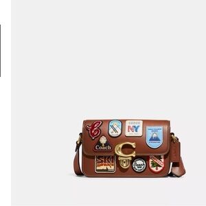 Coach Studio 19 Crossbody Bag with Patches